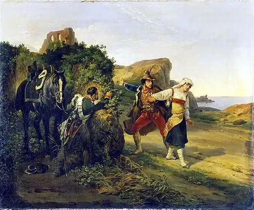 The Brigand Betrayed, 1828