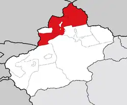 Ili District, China.