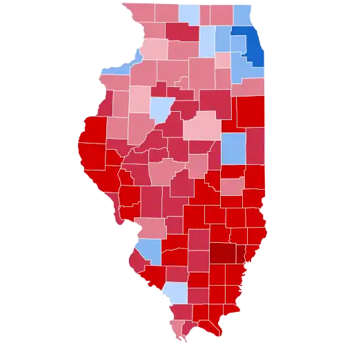 Illinois in the 2016 presidential election. .