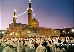 Imam Husayn shrine, before the renovations in 2008