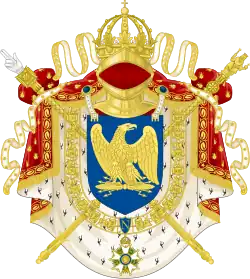 Imperial coat of arms of France