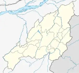 Swe–ba is located in Nagaland