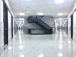 7th floor of the Phelan Building in March 2014; the last floor in its original configuration at that point and not converted to open layout