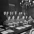 Installation of the Delta Committee, 21 February 1953