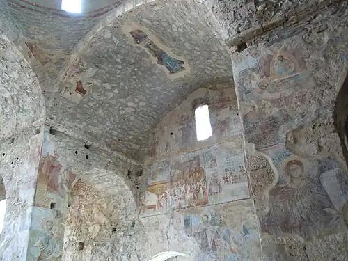 Murals in the interior.