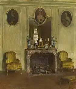 Interior at the Chateau du Breau