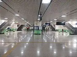 Concourse of this metro station (2024)