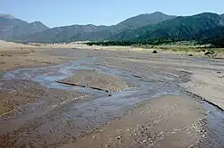 Medano Creek, Great Sand Dunes National Park and Preserve, Colorado, United States