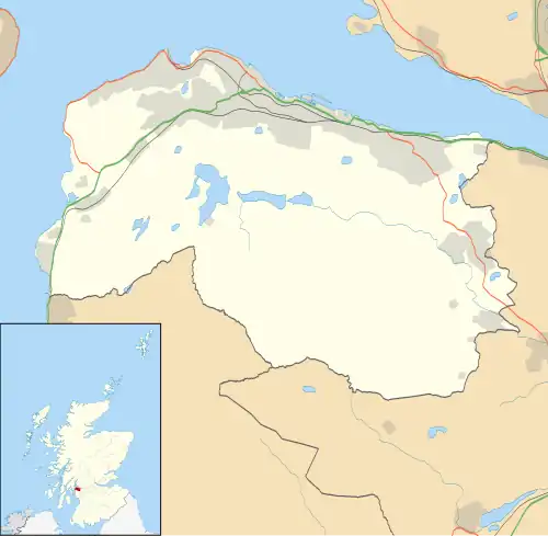 Kilmacolm is located in Inverclyde