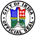 Official seal of Iriga