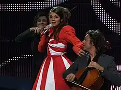 Ishtar performing in Belgrade, May 2008