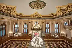 Interior view from the gallery