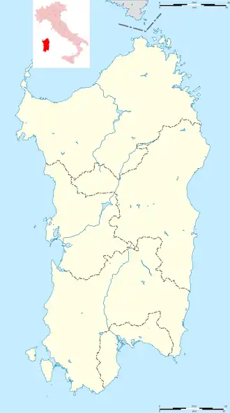 Simaxis is located in Sardinia