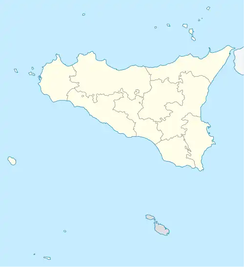 Lentini is located in Sicily