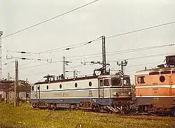 A JŽ 461 in its original livery at Belgrade.