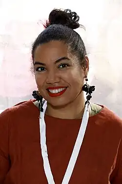 Elle at the 2024 Texas Book Festival.