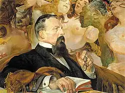Portrait of Edward Aleksander Raczyński by Jacek Malczewski