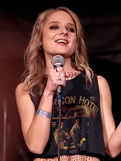 Evancho performing in 2024