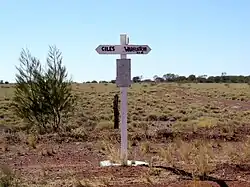 Signpost at Jackie Junction