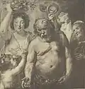 Silenus, by Jacob Jordaens (which he may have seen earlier when it was in the collection of Paul Randon de Boisset)