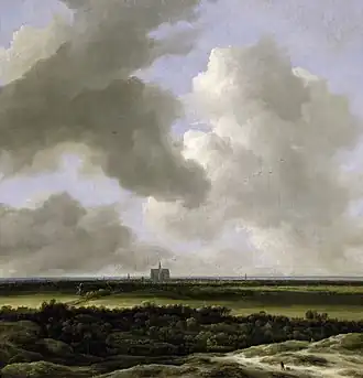 Panoramic View of Haarlem by Jacob van Ruisdael, 1670