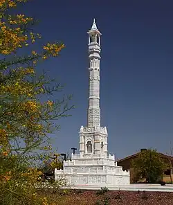 Manastambha at Jain Center of Greater Phoenix (JCGP), Phoenix, Arizona, United States