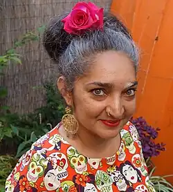 Jaishri Abichandani was one of the curators for "Exploding the Lotus".