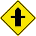 W25 Priority intersection