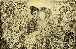 Envy (1904) etching, 9.8 × 15 cm, Royal Library of Belgium, Brussels