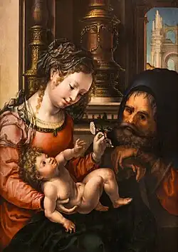 Holy Family, Bilbao, Museo de Bellas Artes, c. 1525-1530
