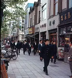 Streets of Jimbōchō Book Town in 1967