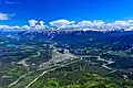 View of Jasper and the Colin Range