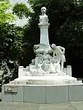 Jorge Isaacs's monument, Santiago de Cali, Valle del Cauca.