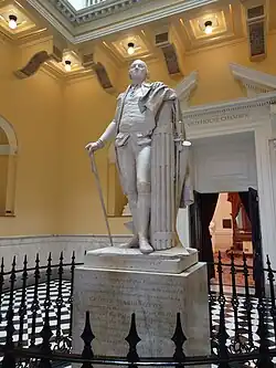 George Washington, Virginia State Capitol complex