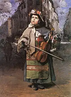 Little Italian Street Singer, 1866