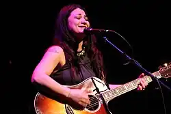 Jennifer Knapp performing live at the Tennessee Performing Arts Center in Nashville, Feb 20, 2010