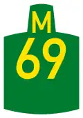 Metropolitan route M69 shield
