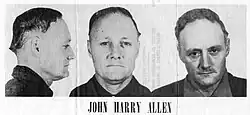 John Harry Allen FBI Most Wanted Poster