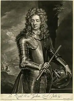 John Cutts, 1st Baron Cutts, after Godfrey Kneller; British Museum, London