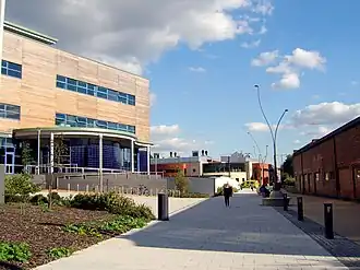 Derby College's Joseph Wright Centre, named for painter Joseph Wright