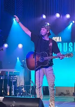 Ross performing in Hamilton, Ontario in 2023