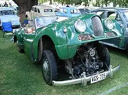 Jowett Jupiter with open bonnet