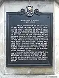 Juan Luna historical marker in Intramuros