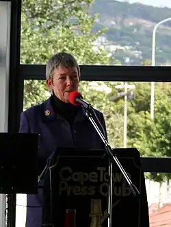 Judith Todd discusses human rights in Zimbabwe, 2007.