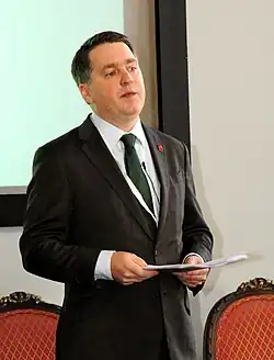 Portrait of Justin Forsyth