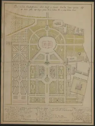 The 1771 proposal by Johannes Seiz, a student from Balthasar Neumann