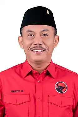 Official portrait of Prasetyo Edi Marsudi