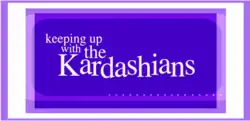 The logo of the show showing the name of it in white letters against a purple background