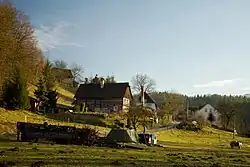 View from the village