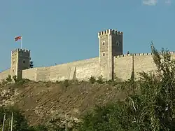 Front side of the fortress